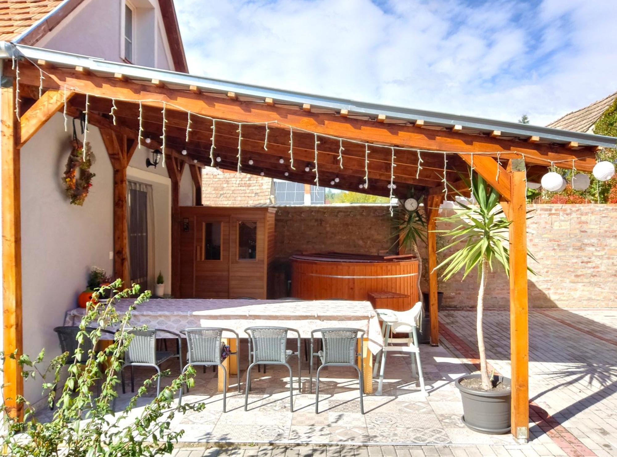 Borostyankut Wellness Home Bakonybél Εξωτερικό φωτογραφία